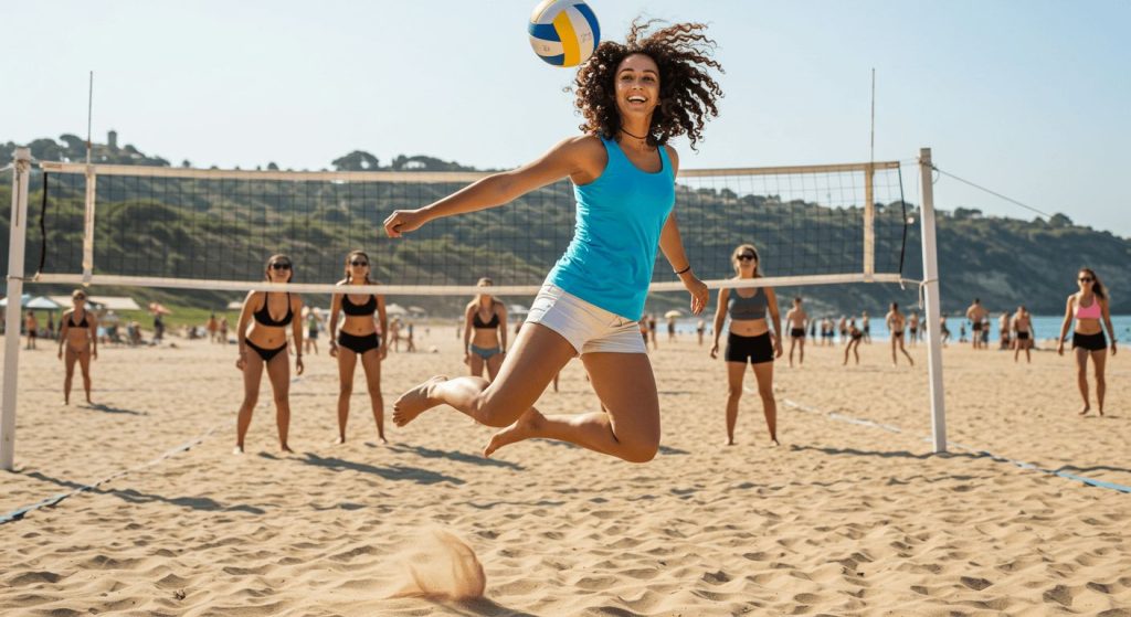 Women playing football